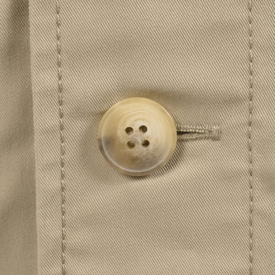 Image number 4 for Tommy Hilfiger Nylon Overshirt Beige