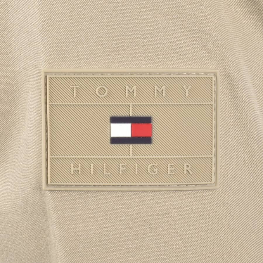 Image number 5 for Tommy Hilfiger Nylon Overshirt Beige