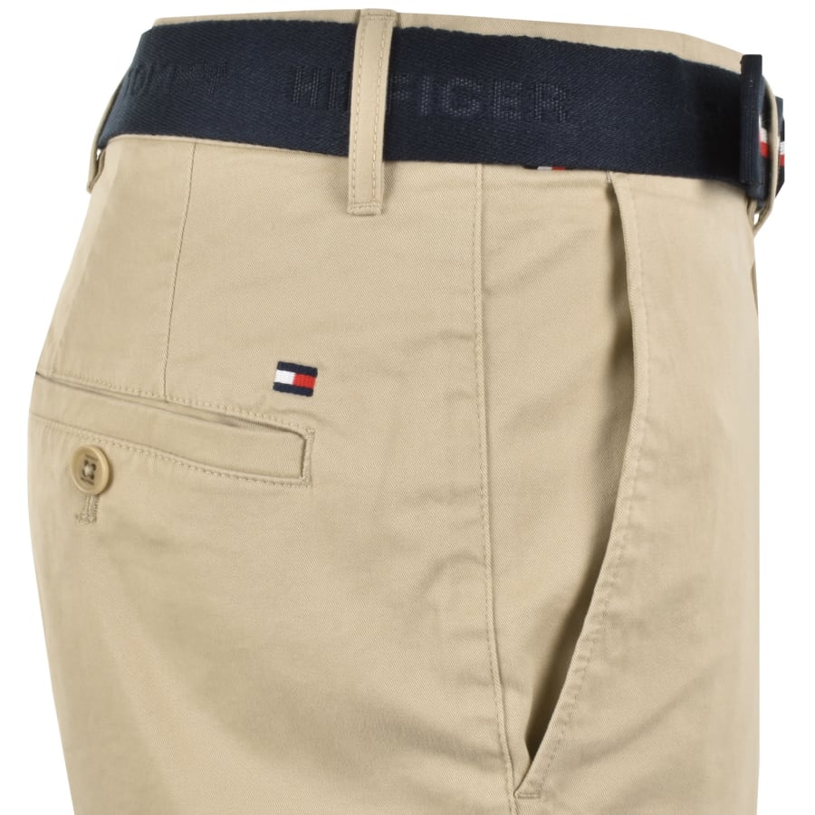 Image number 3 for Tommy Hilfiger Denton 9.5 Inch Twill Shorts Beige