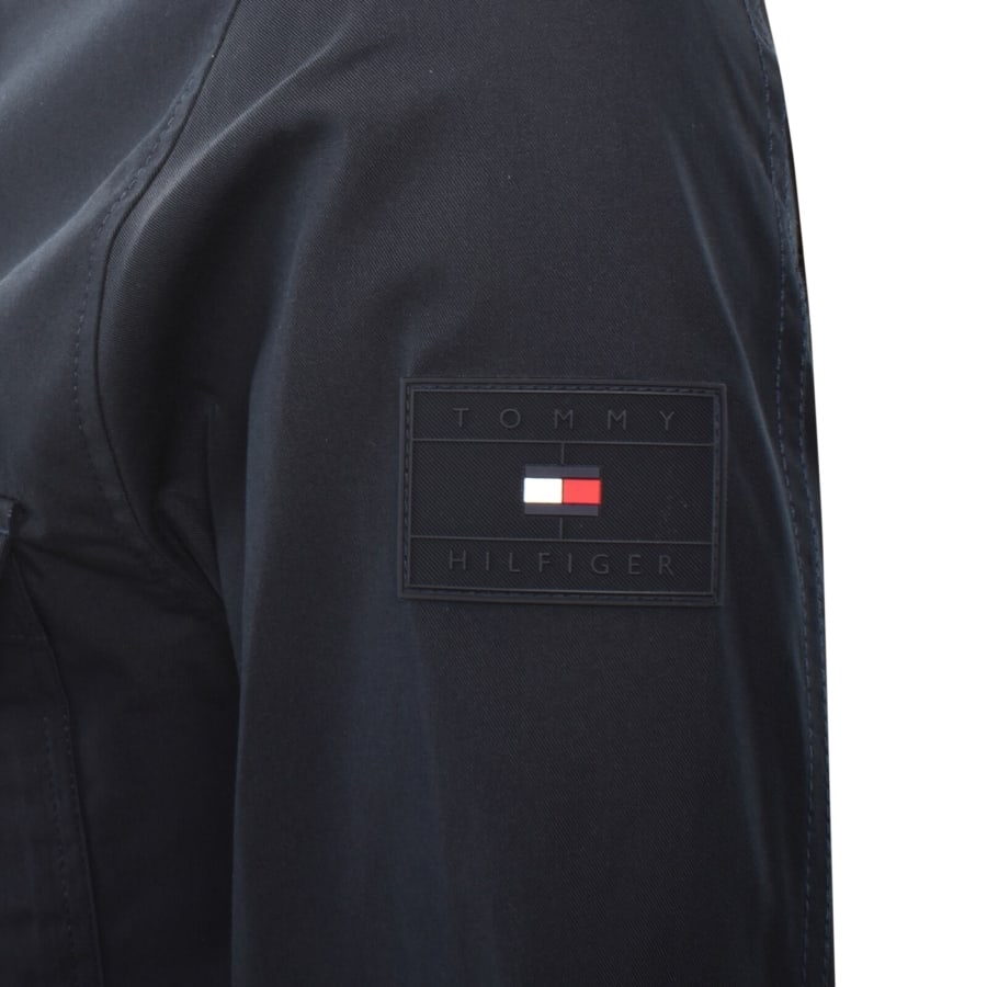 Image number 5 for Tommy Hilfiger Nylon Overshirt Navy