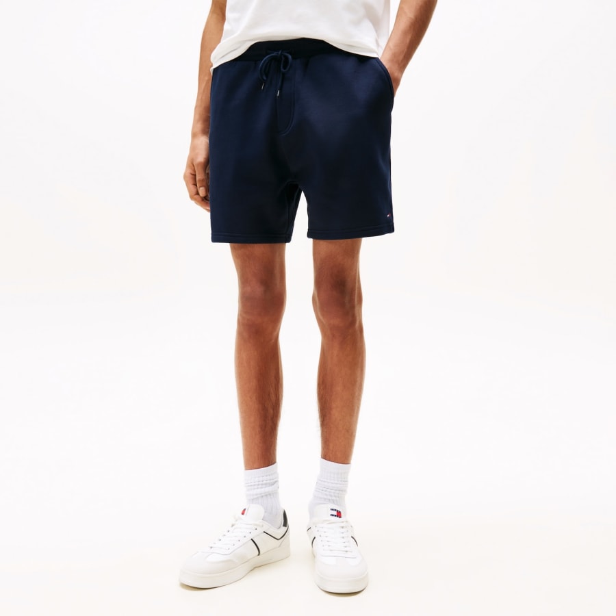 Image number 5 for Tommy Jeans Flag Beach Shorts Navy