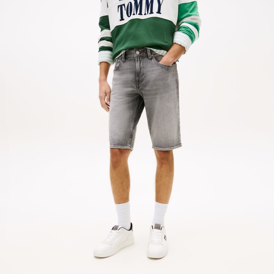 Image number 5 for Tommy Jeans Ronnie Shorts Grey