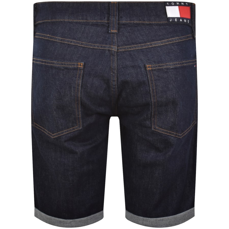 Image number 3 for Tommy Jeans Ronnie Shorts Dark Wash Blue
