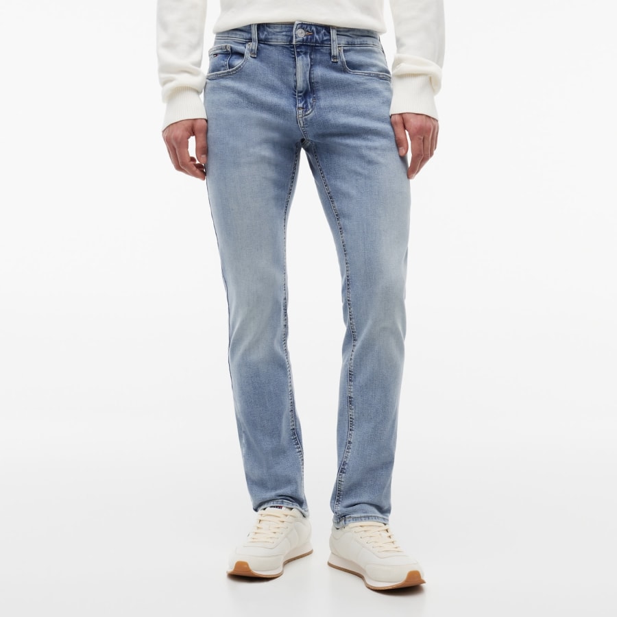 Image number 5 for Tommy Jeans Scanton Slim Fit Jeans Light Blue