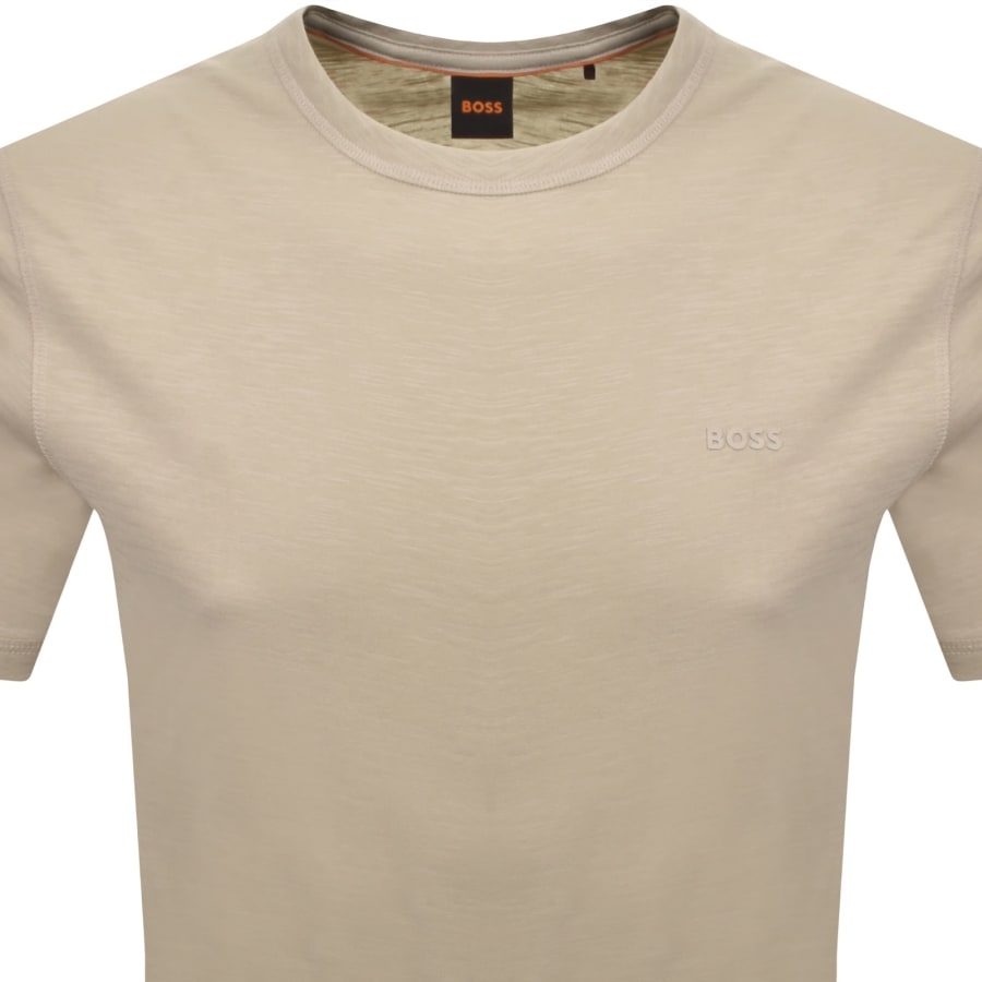 Image number 2 for BOSS Tegood T Shirt Beige