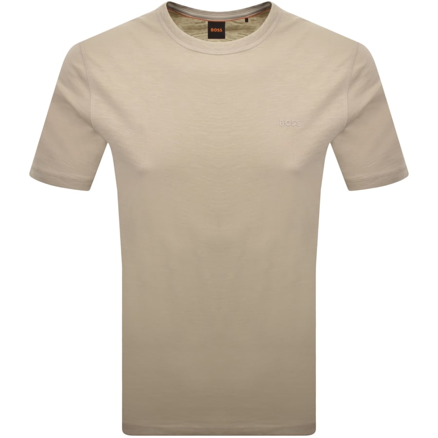 Image number 1 for BOSS Tegood T Shirt Beige