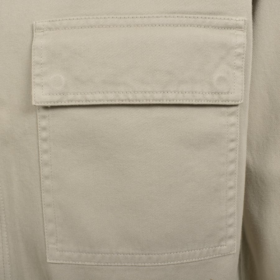 Image number 4 for BOSS Lorum Full Zip Overshirt Beige