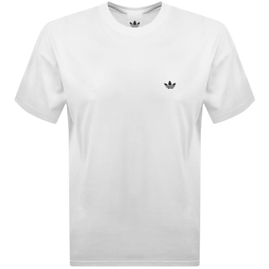 Image number 1 for adidas Originals Essential Trefoil T Shirt White