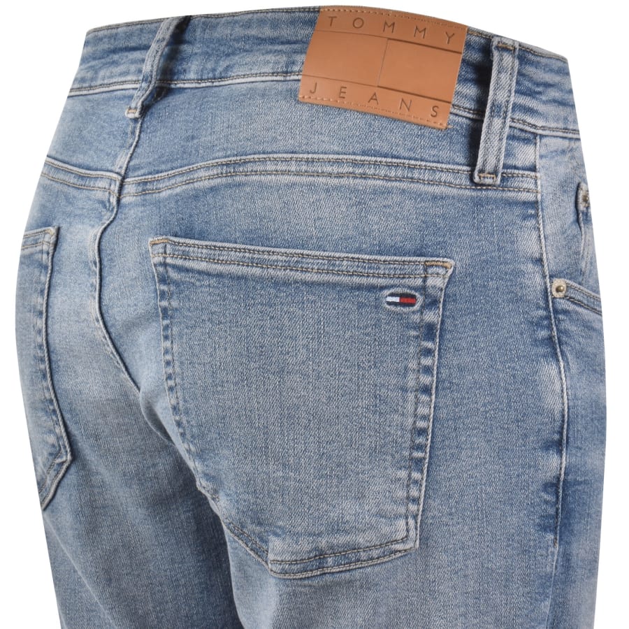 Image number 4 for Tommy Jeans Austin Slim Tapered Jeans Blue