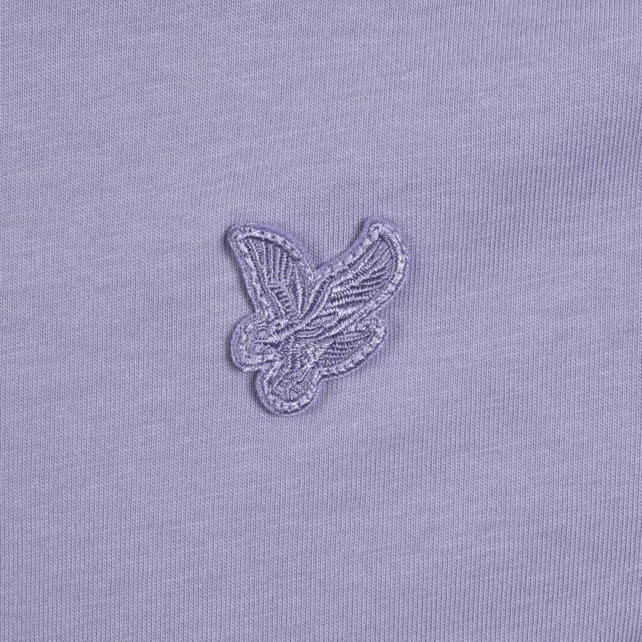 Image number 3 for Lyle And Scott Superfine T Shirt Purple