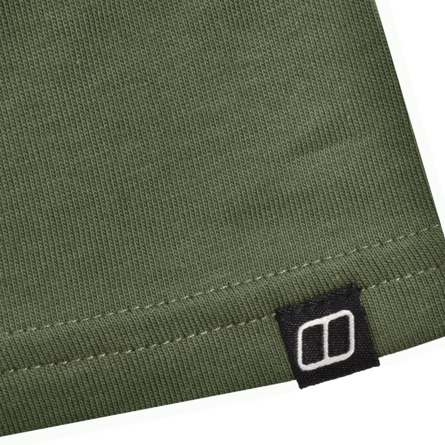 Image number 4 for Berghaus Class XL Logo T Shirt Dark Green