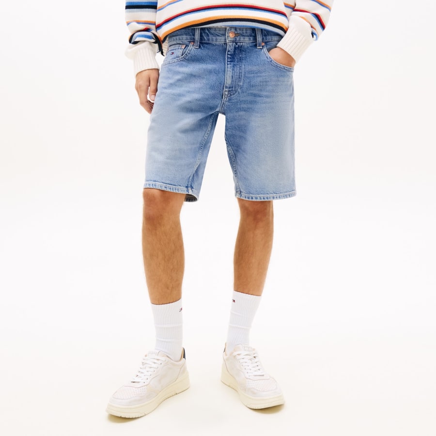 Image number 5 for Tommy Jeans Scanton Denim Shorts Blue