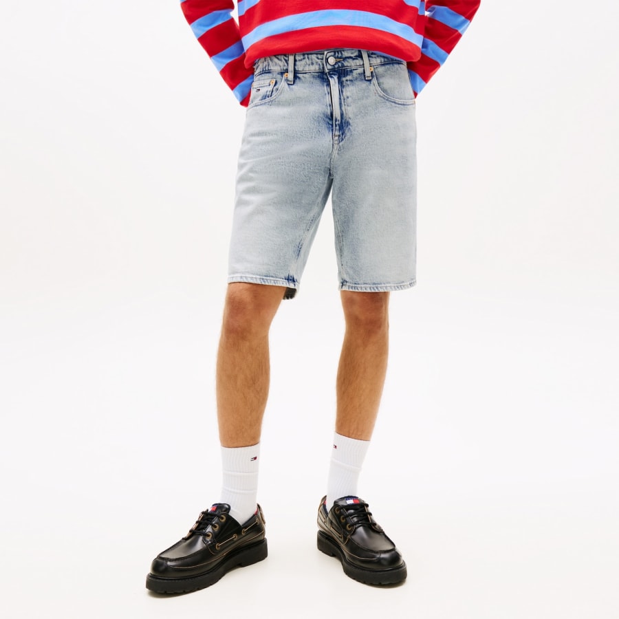 Image number 5 for Tommy Jeans Scanton Denim Shorts Blue