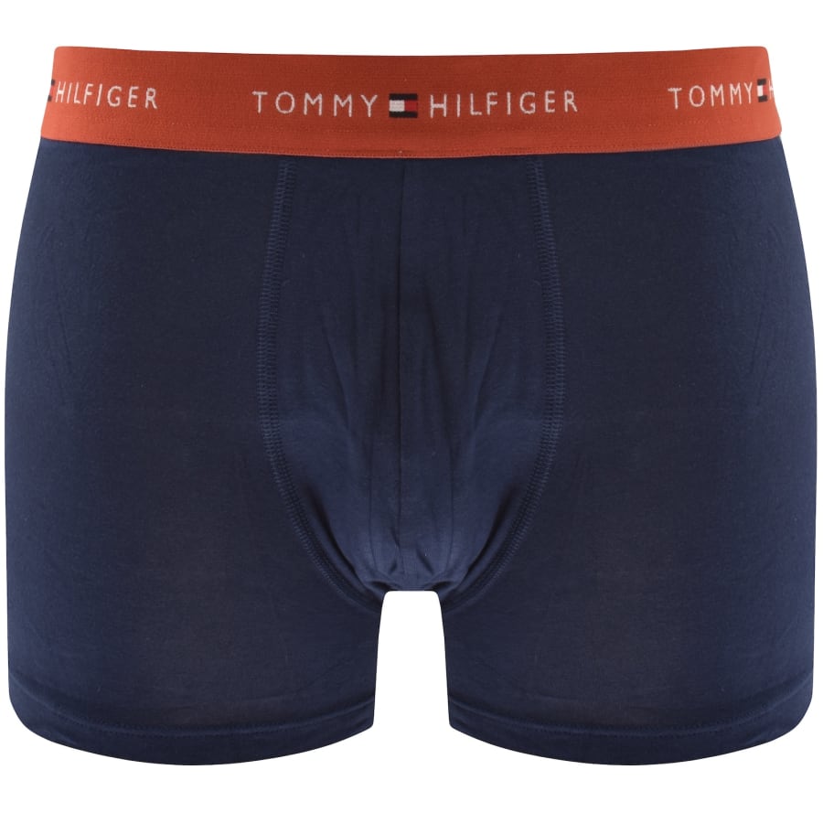 Image number 3 for Tommy Hilfiger Underwear 3 Pack Trunks Black