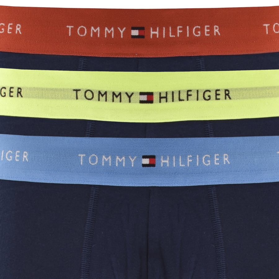 Image number 5 for Tommy Hilfiger Underwear 3 Pack Trunks Black