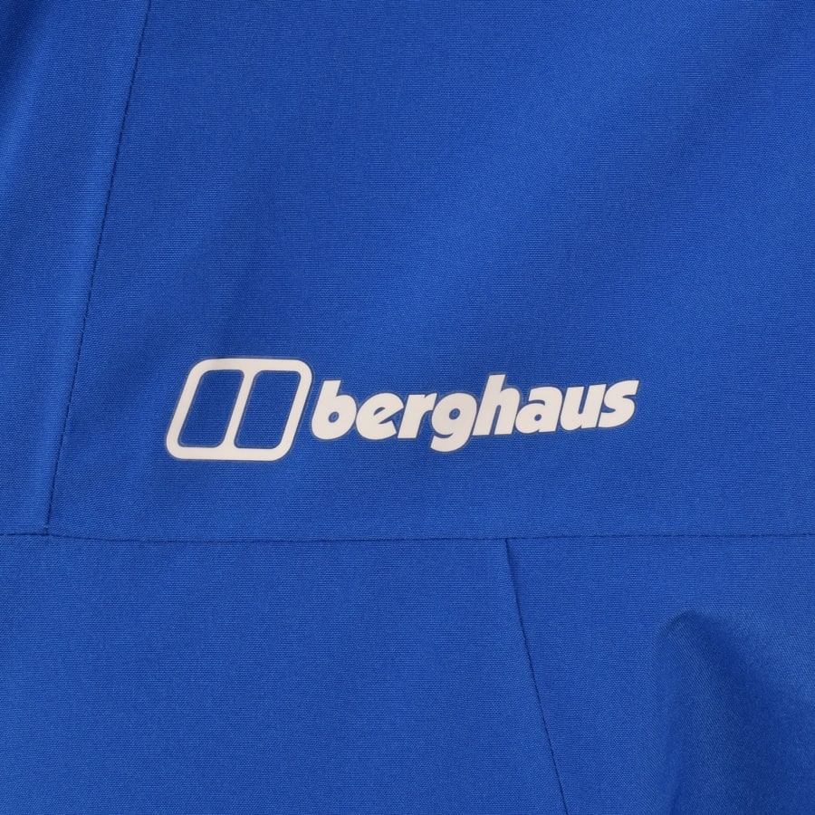 Image number 3 for Berghaus Deluge Pro 3.0 Hooded Jacket Blue