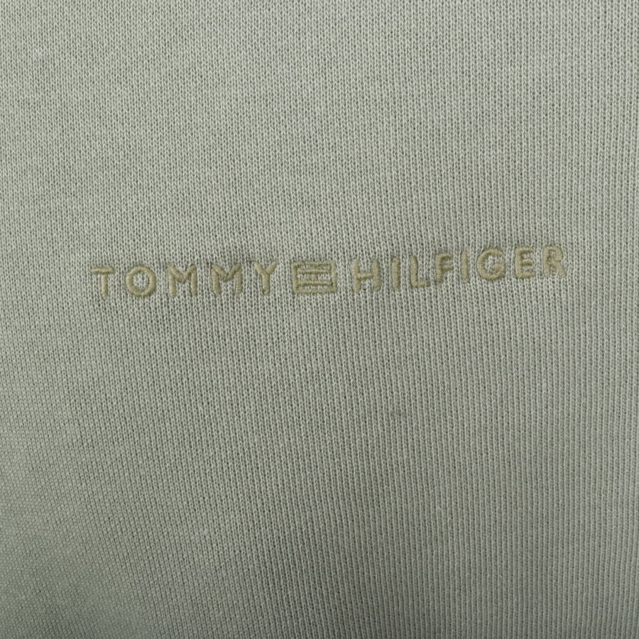 Image number 3 for Tommy Hilfiger Logo Sweatshirt Green