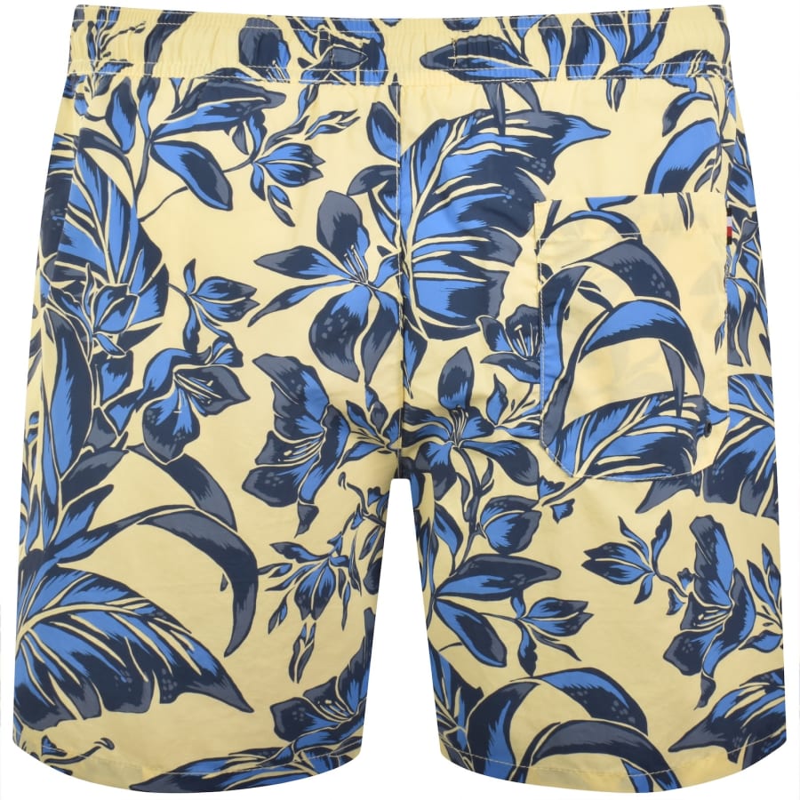 Image number 2 for Tommy Hilfiger Medium Swim Shorts Yellow