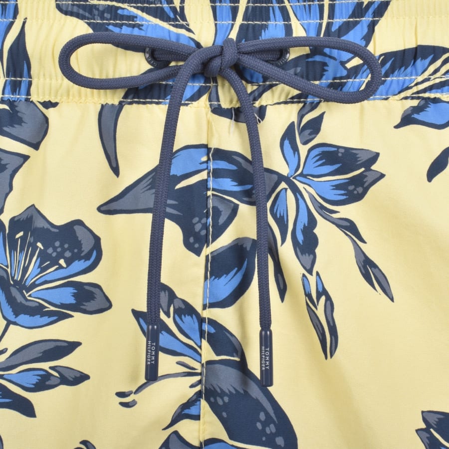 Image number 5 for Tommy Hilfiger Medium Swim Shorts Yellow