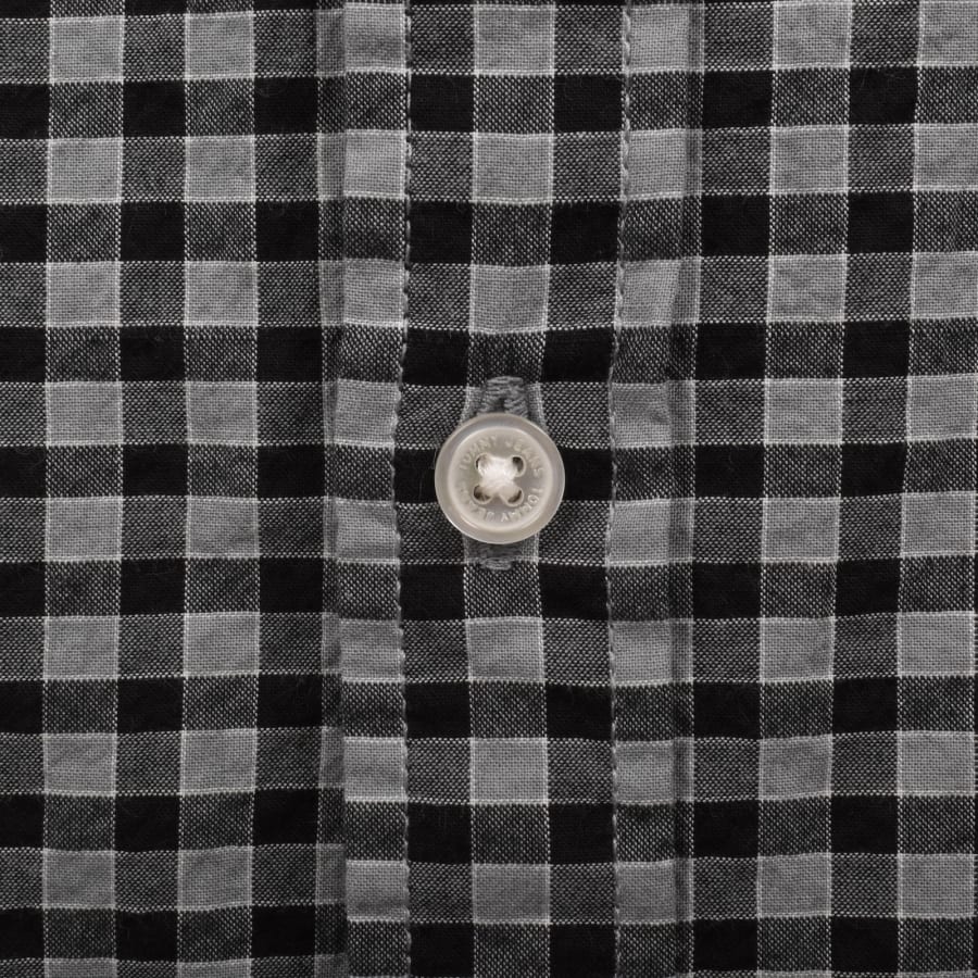 Image number 4 for Tommy Jeans Seersucker Check Shirt Black