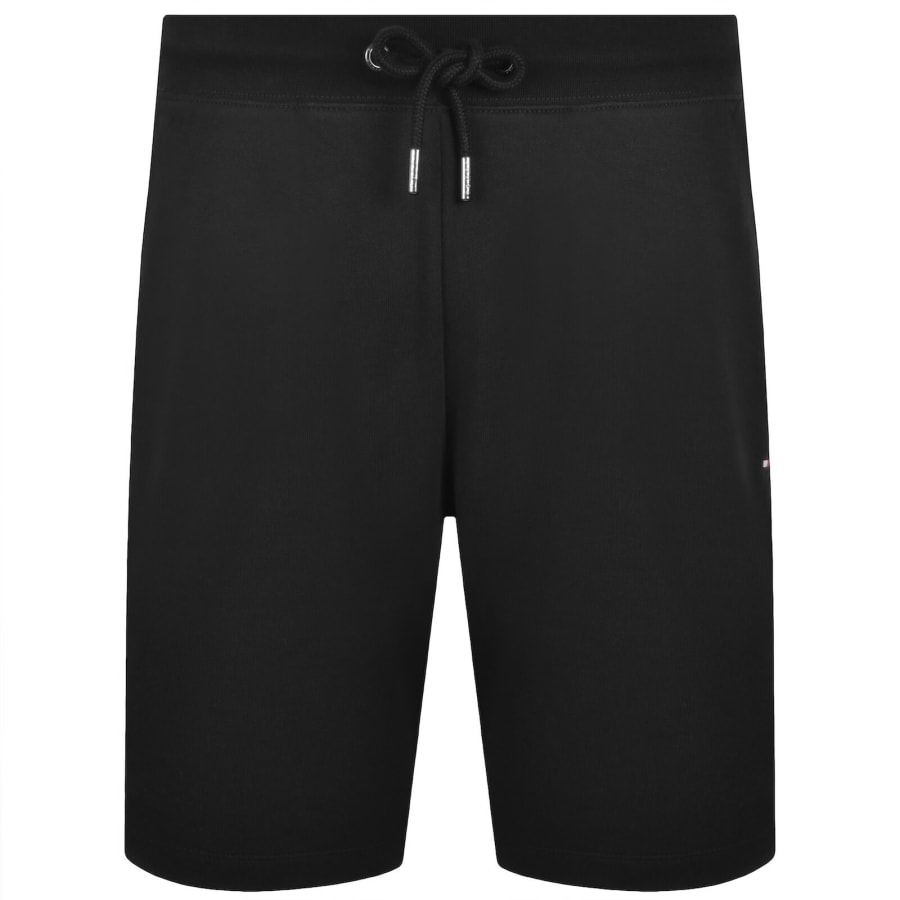 Image number 2 for Tommy Hilfiger Global Stripe Sweat Shorts Black
