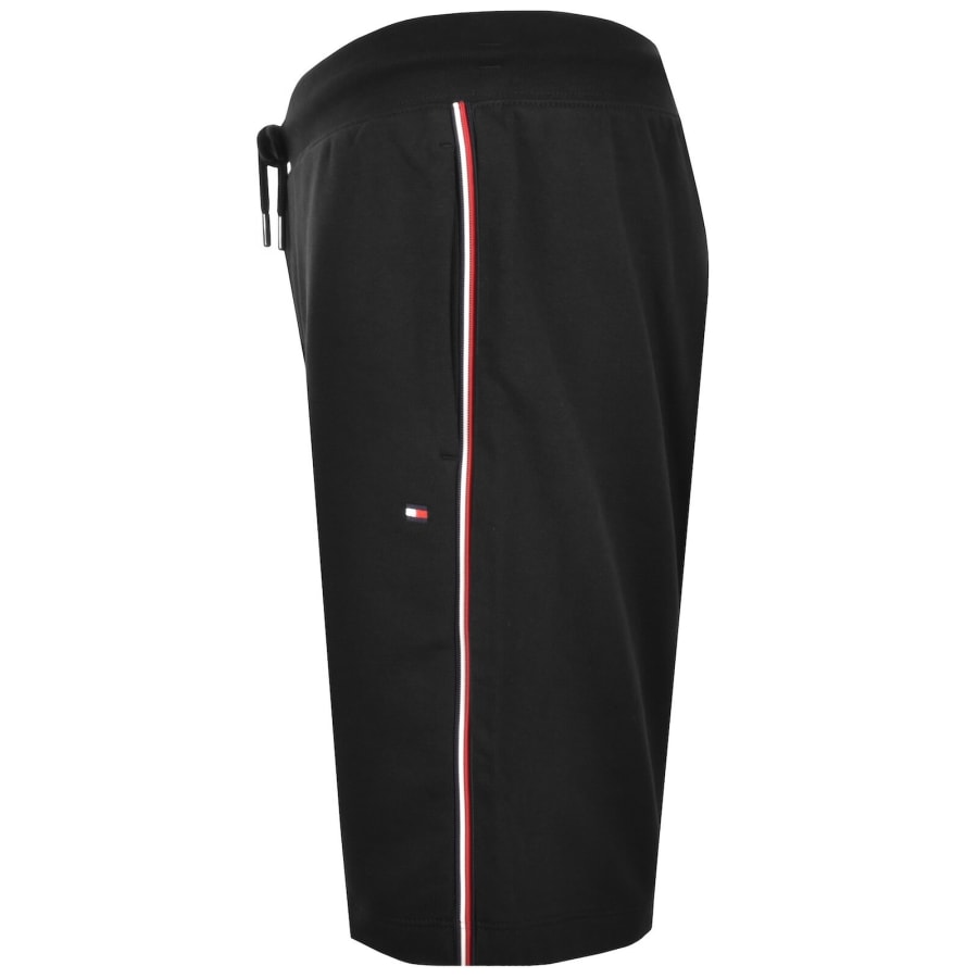Image number 4 for Tommy Hilfiger Global Stripe Sweat Shorts Black