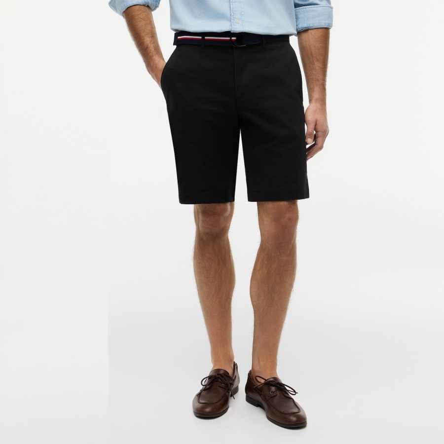 Image number 5 for Tommy Hilfiger Denton 9.5 Inch Twill Shorts Black
