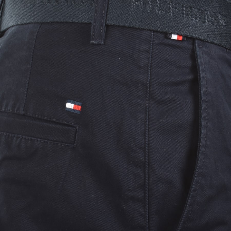 Image number 3 for Tommy Hilfiger Denton 9.5 Inch Twill Shorts Navy