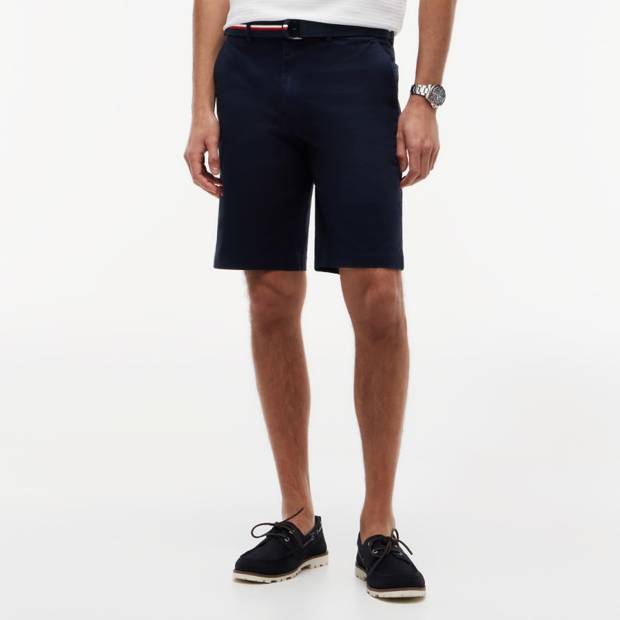 Image number 5 for Tommy Hilfiger Denton 9.5 Inch Twill Shorts Navy