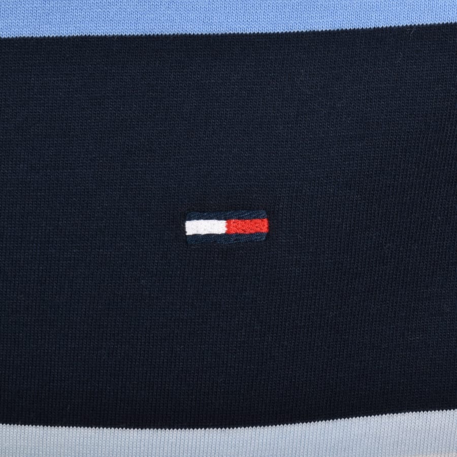 Image number 3 for Tommy Jeans Relaxed Fit Stripe T Shirt Blue