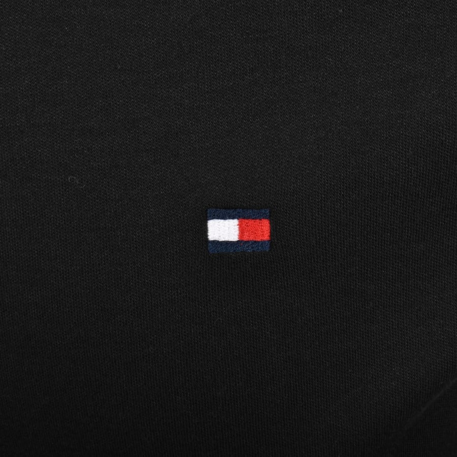 Image number 3 for Tommy Hilfiger Logo Polo T Shirt Black