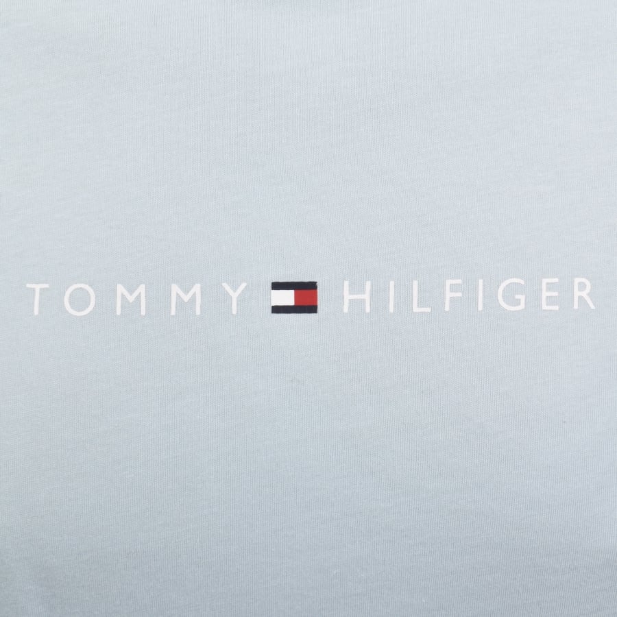 Image number 3 for Tommy Hilfiger Logo T Shirt Blue