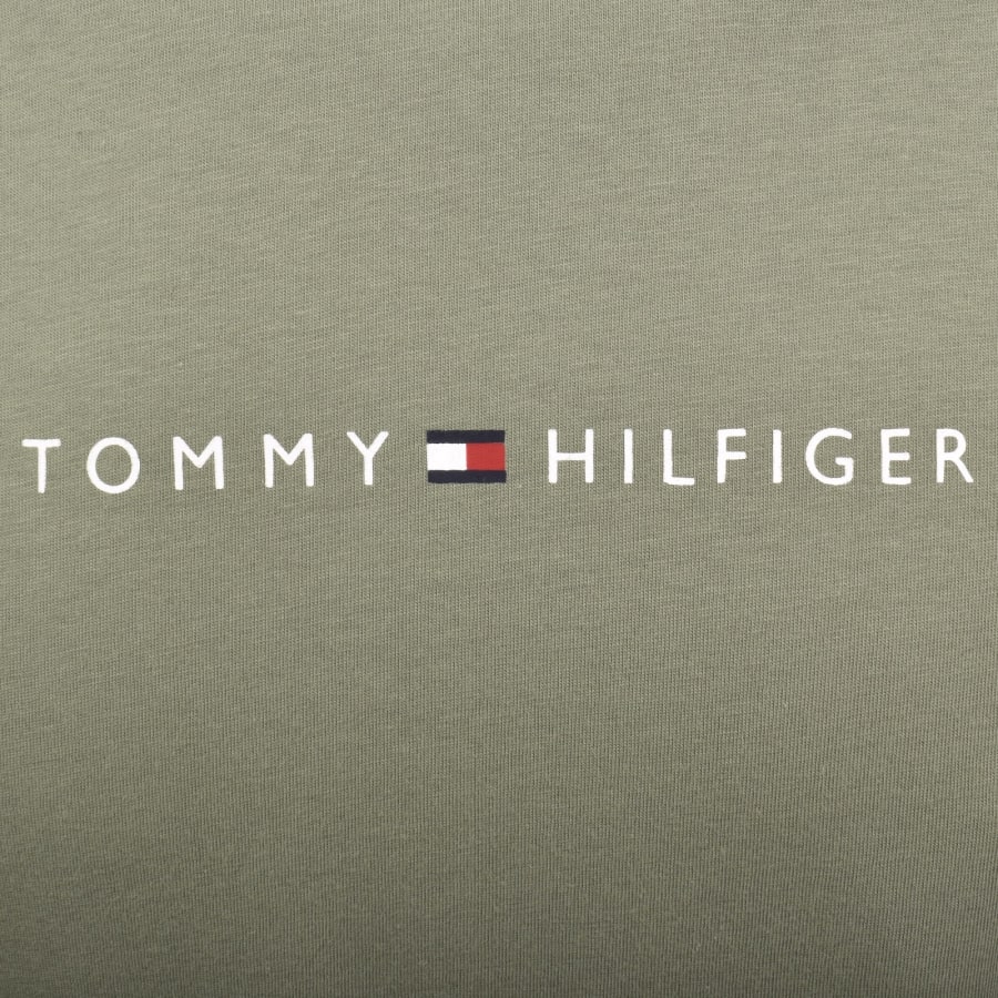Image number 3 for Tommy Hilfiger Logo T Shirt Green