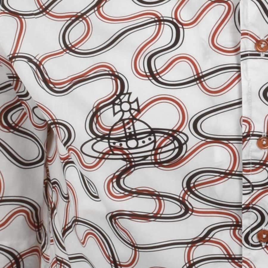 Image number 4 for Vivienne Westwood Bowling Shirt White