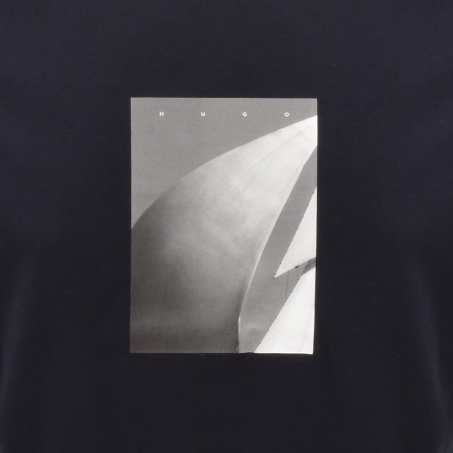 Image number 3 for HUGO Durose T Shirt Dark Blue