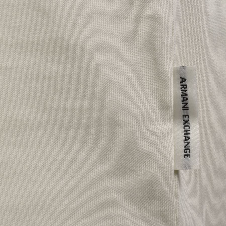 Image number 4 for Armani Exchange Polo T Shirt Off White