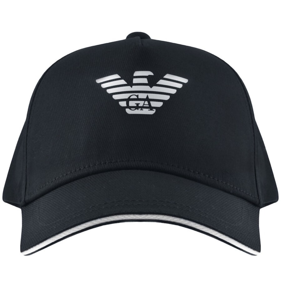 Image number 1 for Emporio Armani Baseball Logo Cap Navy