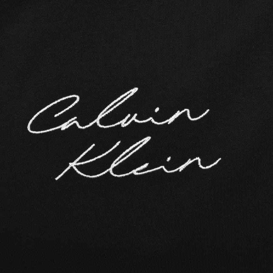 Image number 4 for Calvin Klein Jeans Graphic T Shirt Black