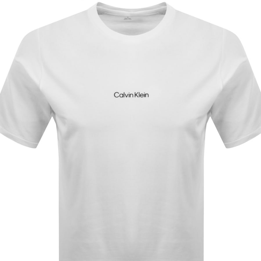 Image number 2 for Calvin Klein Logo T Shirt White