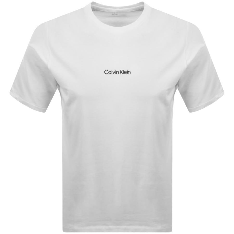 Image number 1 for Calvin Klein Logo T Shirt White