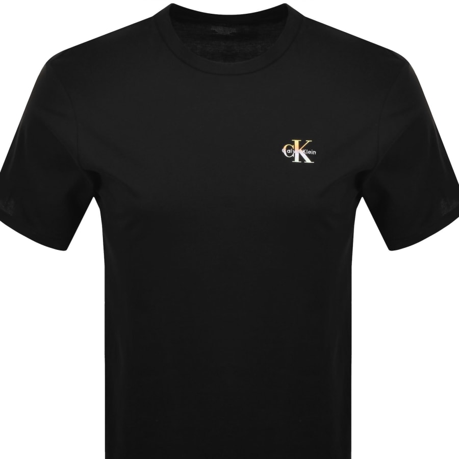 Image number 2 for Calvin Klein Logo T Shirt Black
