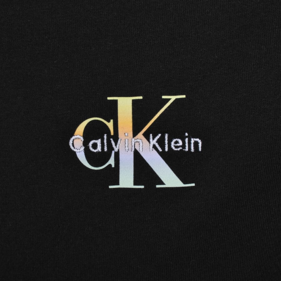Image number 3 for Calvin Klein Logo T Shirt Black