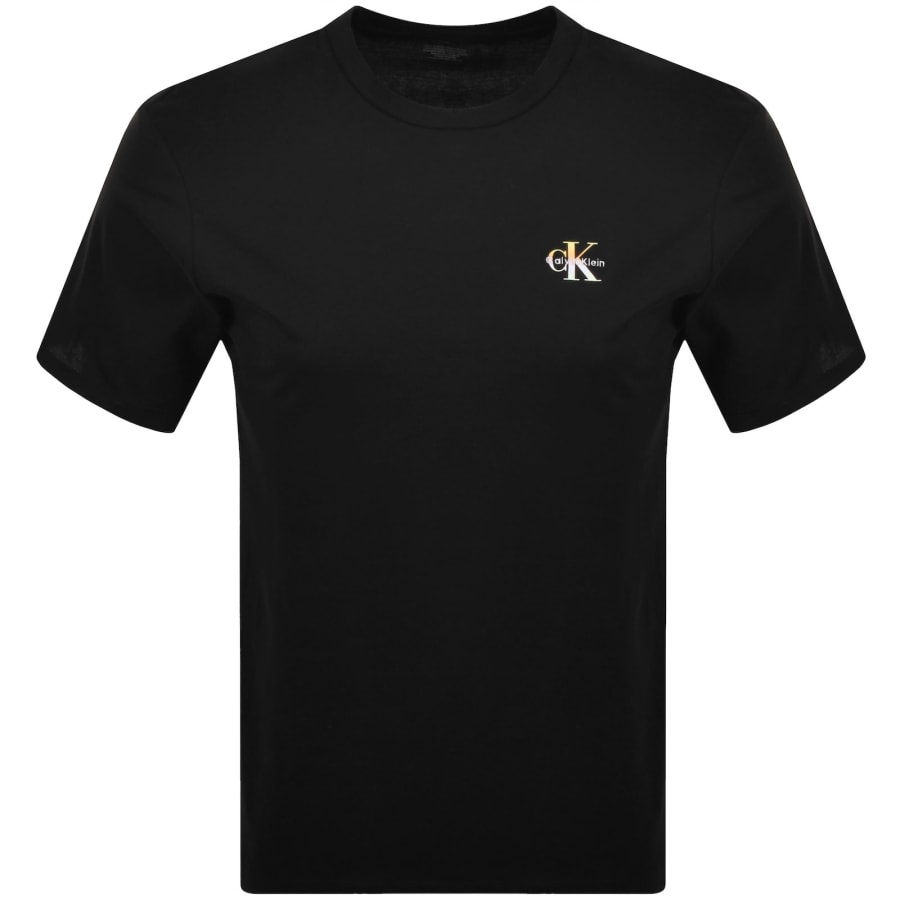 Image number 1 for Calvin Klein Logo T Shirt Black