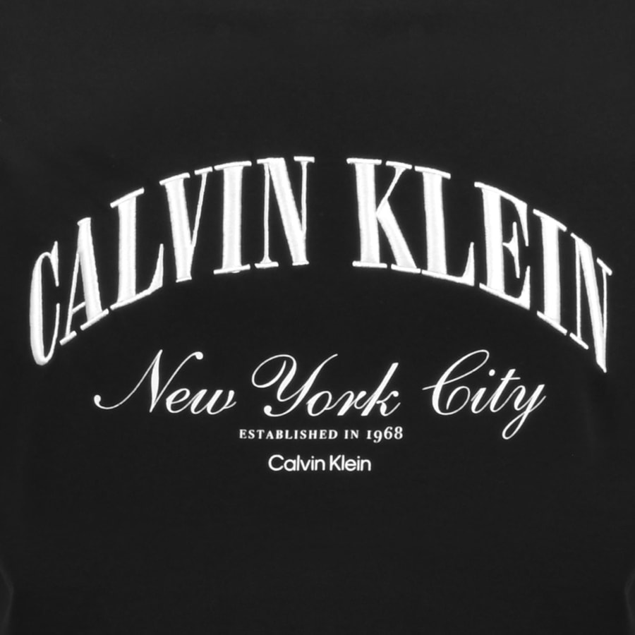 Image number 3 for Calvin Klein Logo T Shirt Black