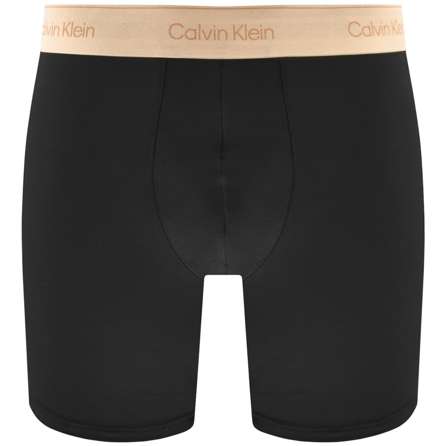 Image number 3 for Calvin Klein Underwear 5 Pack Boxer Briefs Black