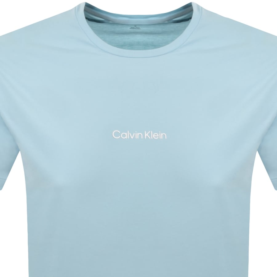 Image number 2 for Calvin Klein Logo T Shirt Blue