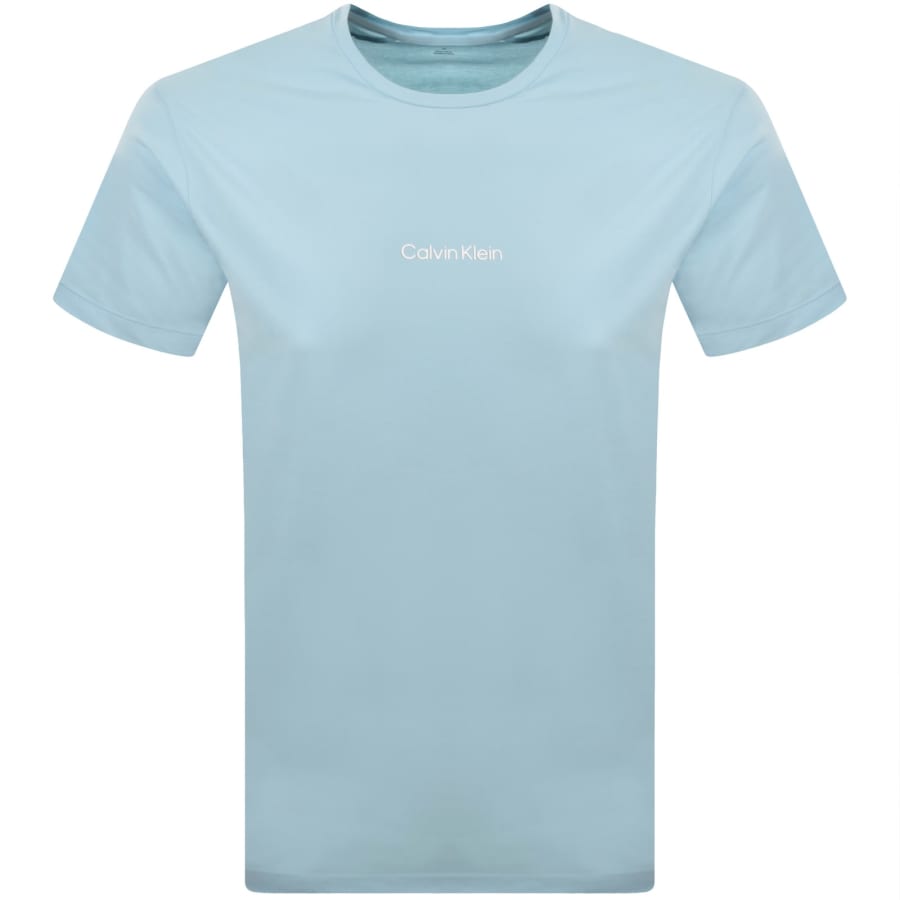 Image number 1 for Calvin Klein Logo T Shirt Blue