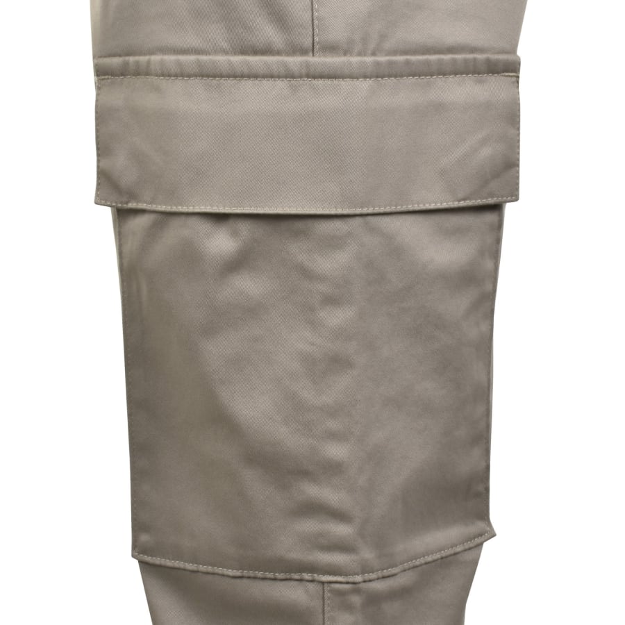 Image number 5 for Calvin Klein Slim Cargo Trousers Vintage Khaki