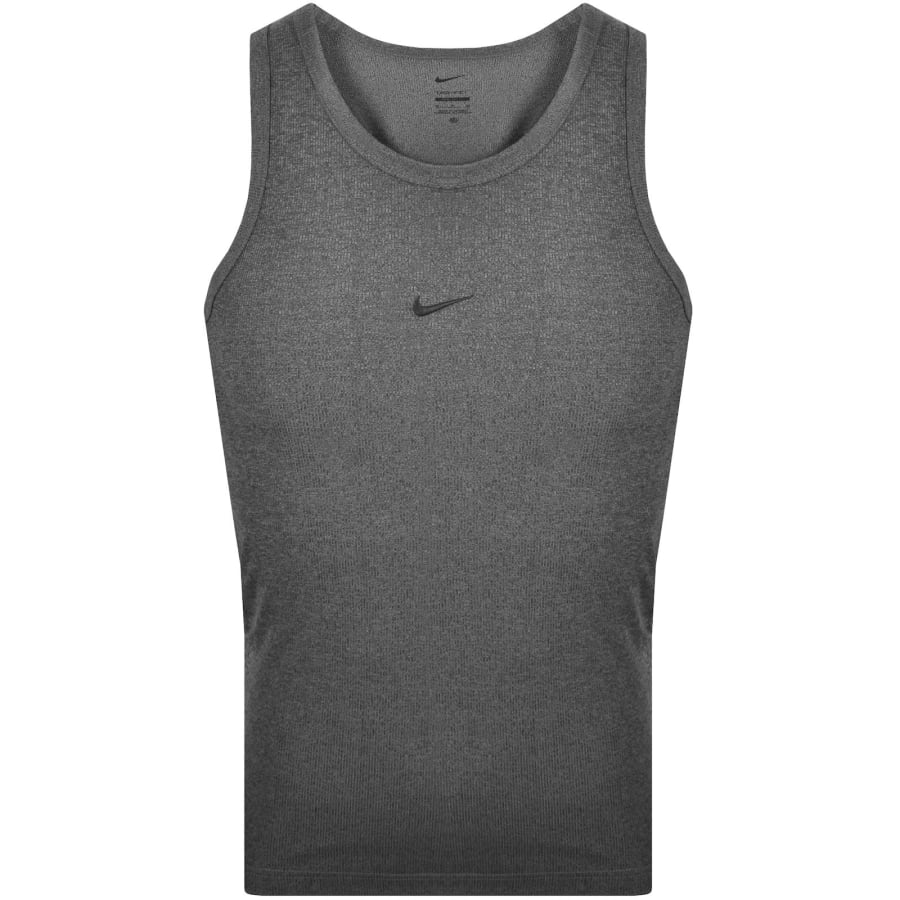 Image number 1 for Nike Training Tight Fit Vest Grey