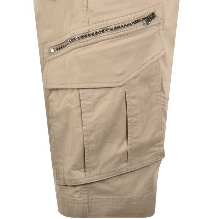 Image number 4 for Replay Joe Cargo Shorts Beige